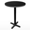Black Tall Bar Table 30" (Accent Furnishings)